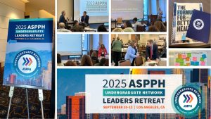 2025 ASPPH Undergraduate Leaders Retreat collage