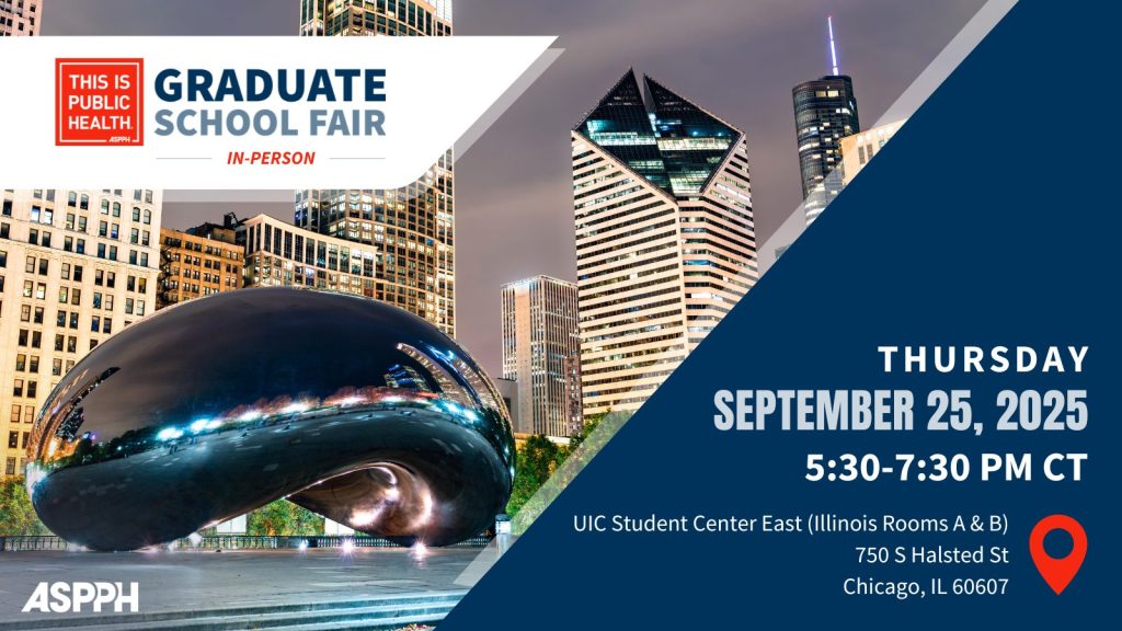 Thursday September 25 2025 This is Public Health Graduate Fair